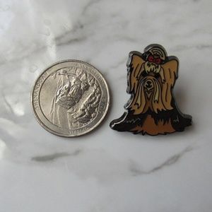 Yorkshire Terrier Doggy Enamel Lapel Pin